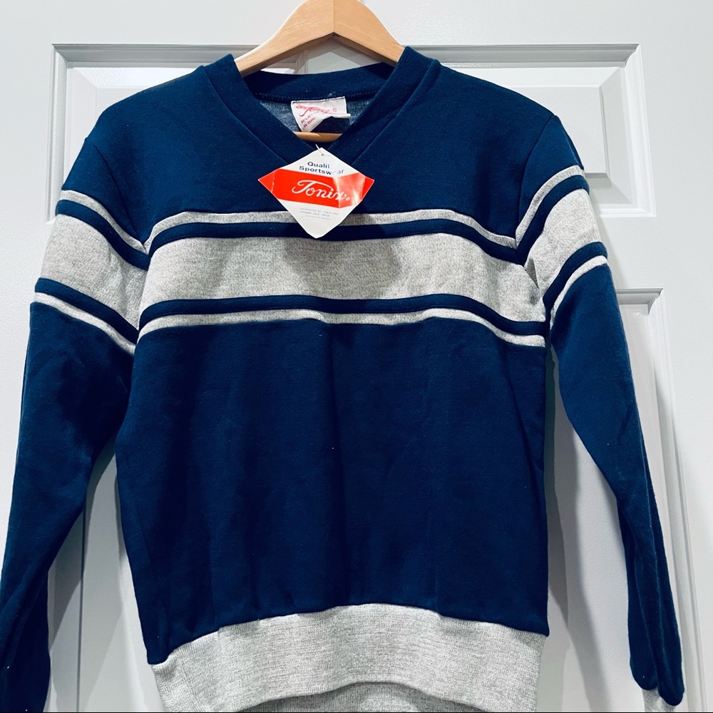 Brand new sweat shirt, v-neck, soft and cozy for teenagers